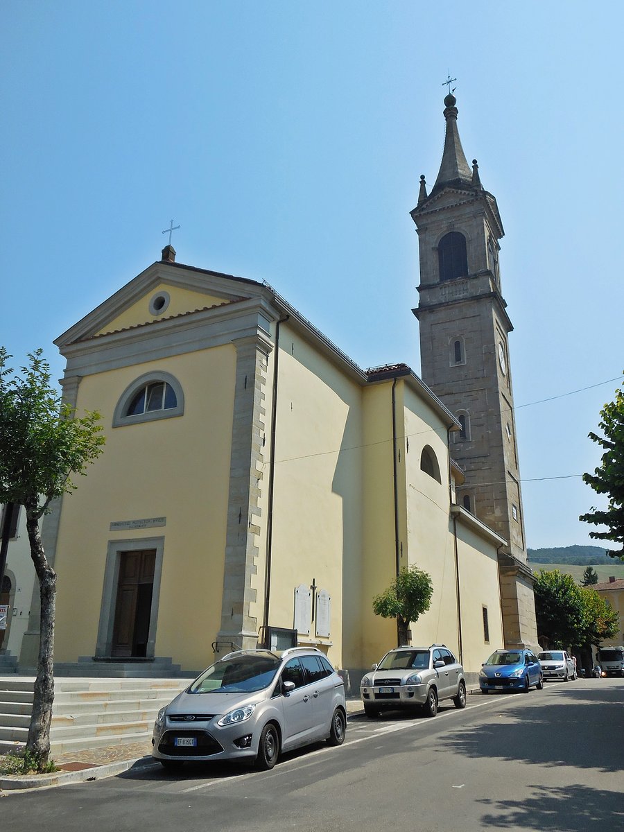 chiesa di San Benedetto Abate - San Benedetto Val di Sambro