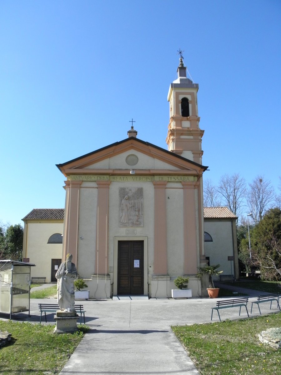 chiesa della Beata Vergine di Tessara - Curtarolo