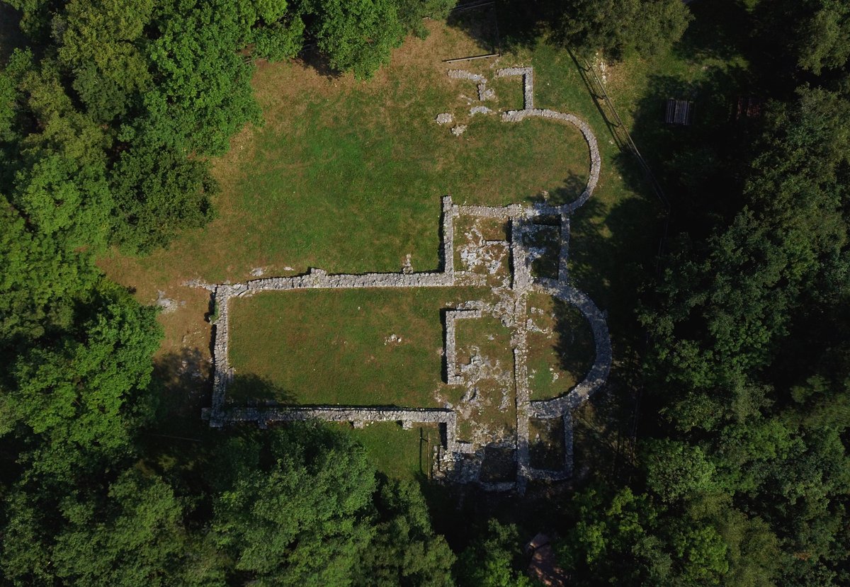basilica paleocristiana del Doss Trento