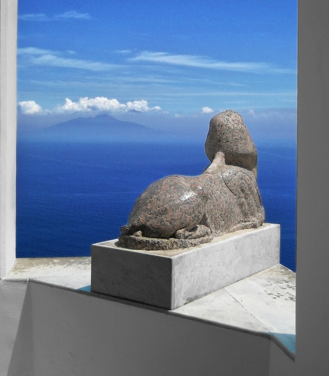 Sfinge egizia a Villa San Michele - Anacapri