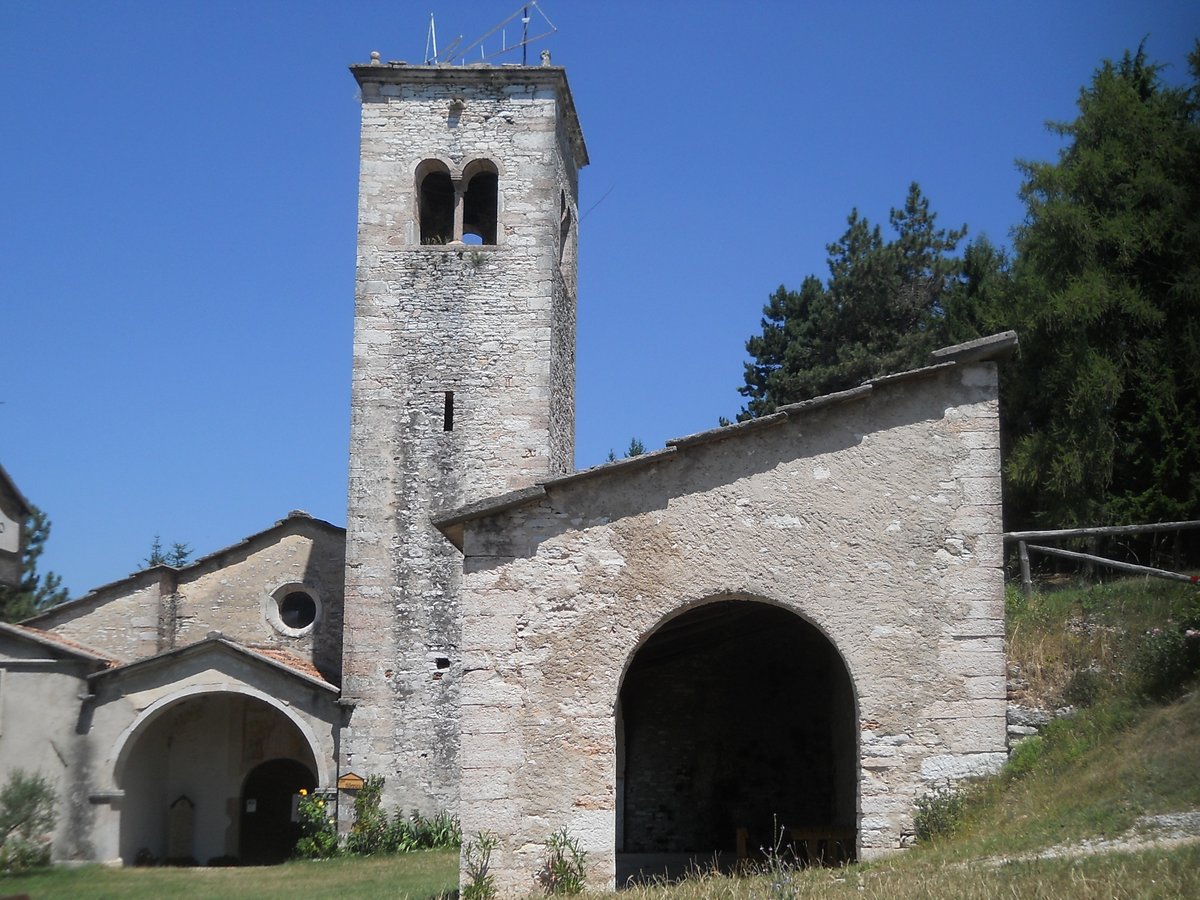 chiesa di San Leonardo sul monte Moro - San Mauro di Saline