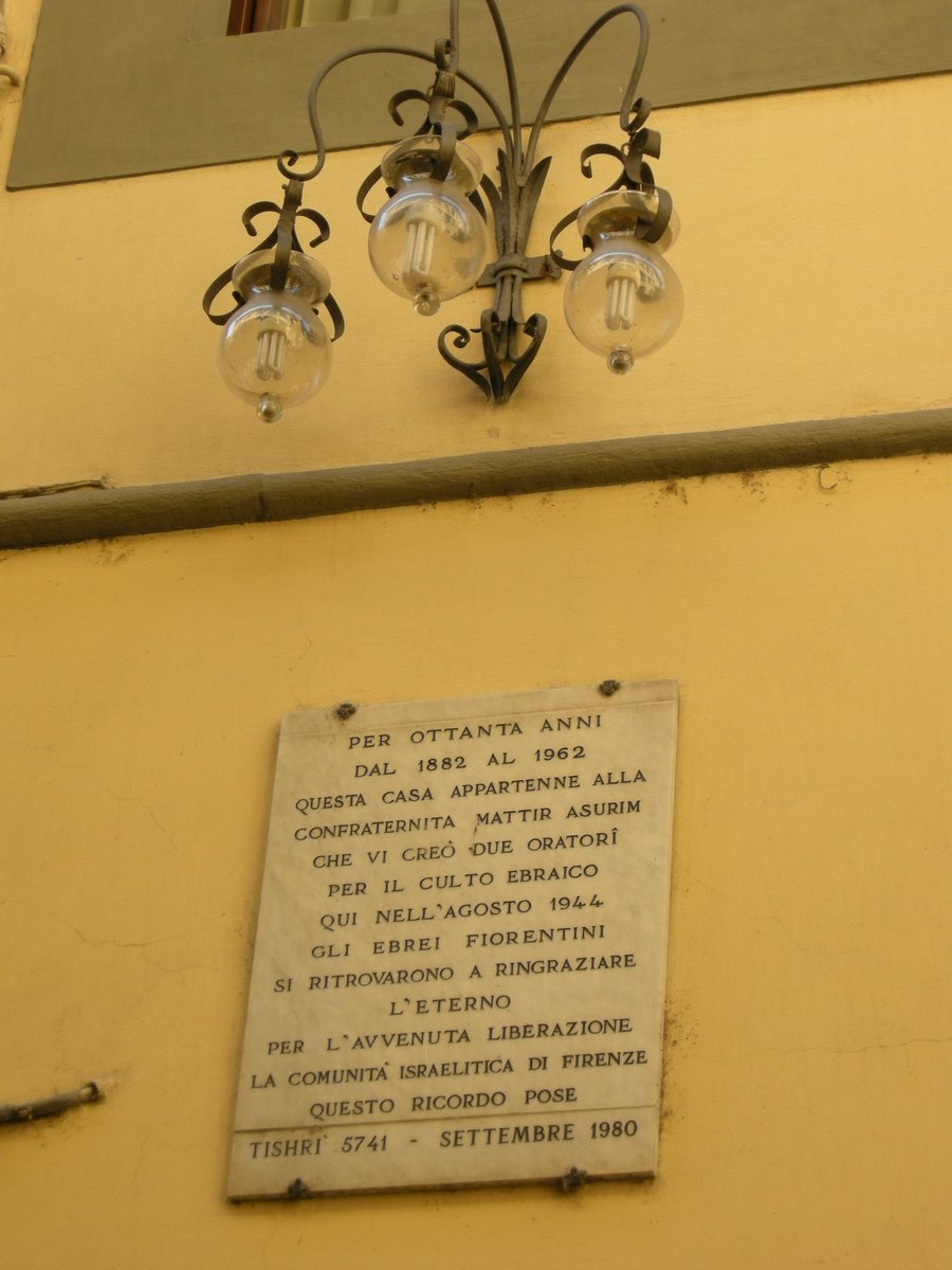 antiche sinagoghe di via delle Oche - 1
