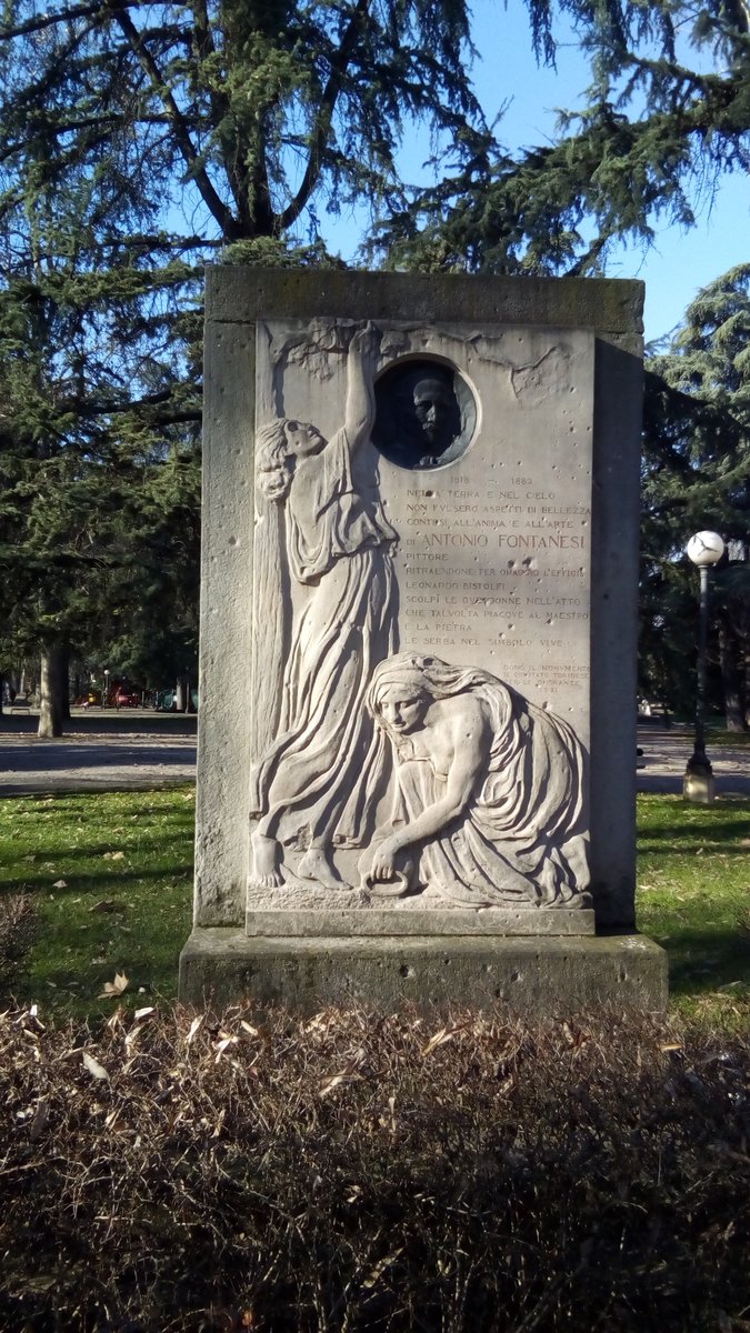 Monumento ad Antonio Fontanesi - 1