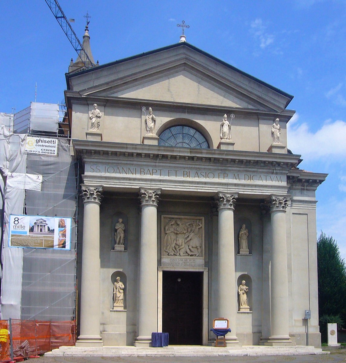 chiesa dei Santi Giovanni Battista e Biagio - Romanengo