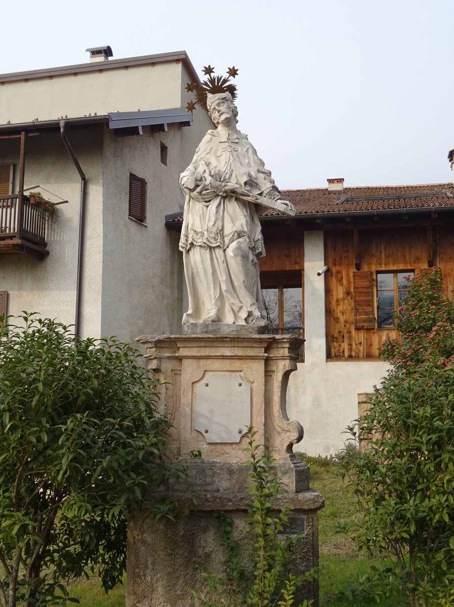statua di San Giovanni Nepomuceno - San Michele all'Adige