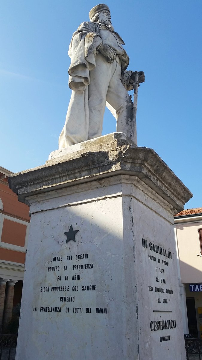 monumento a Giuseppe Garibaldi - Cesenatico