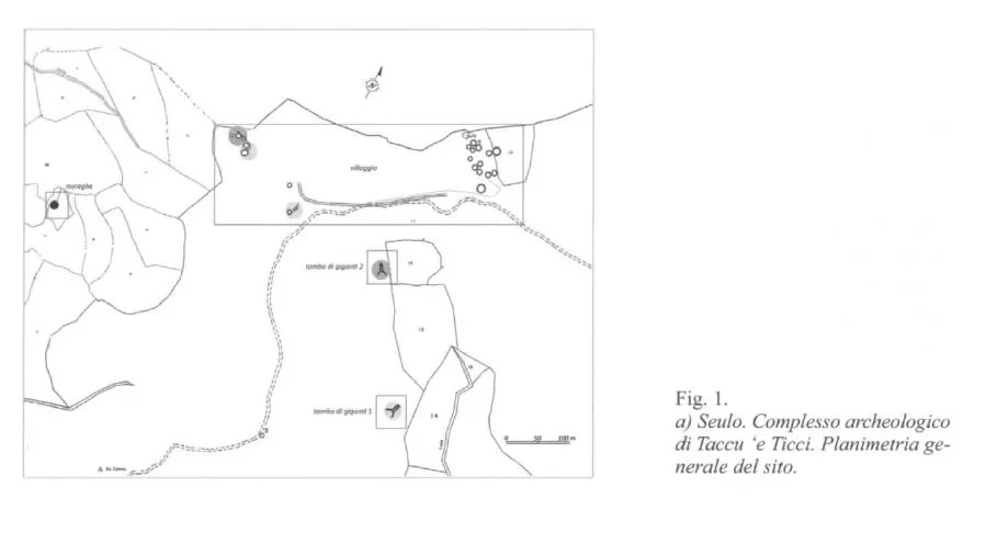 Complesso archeologico di Taccu 'e Ticci - Seulo