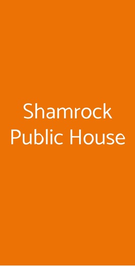 Shamrock Public House, Caserta