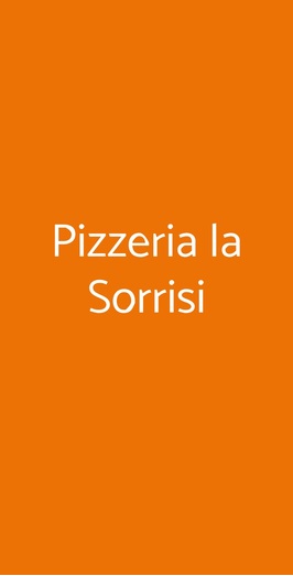 Pizzeria La Sorrisi, Aversa