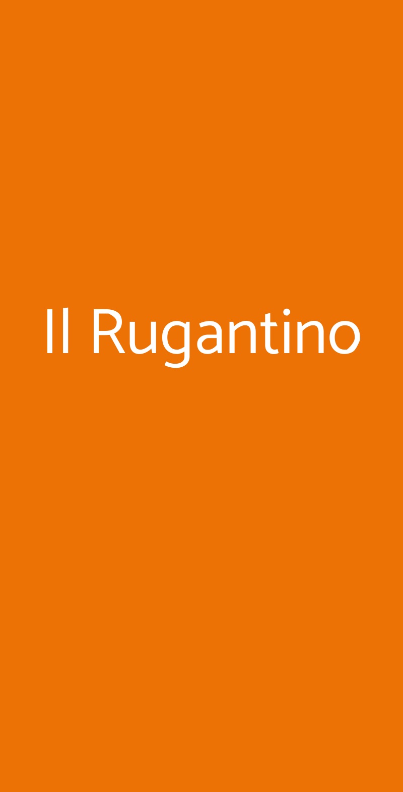 Il Rugantino Caserta menù 1 pagina
