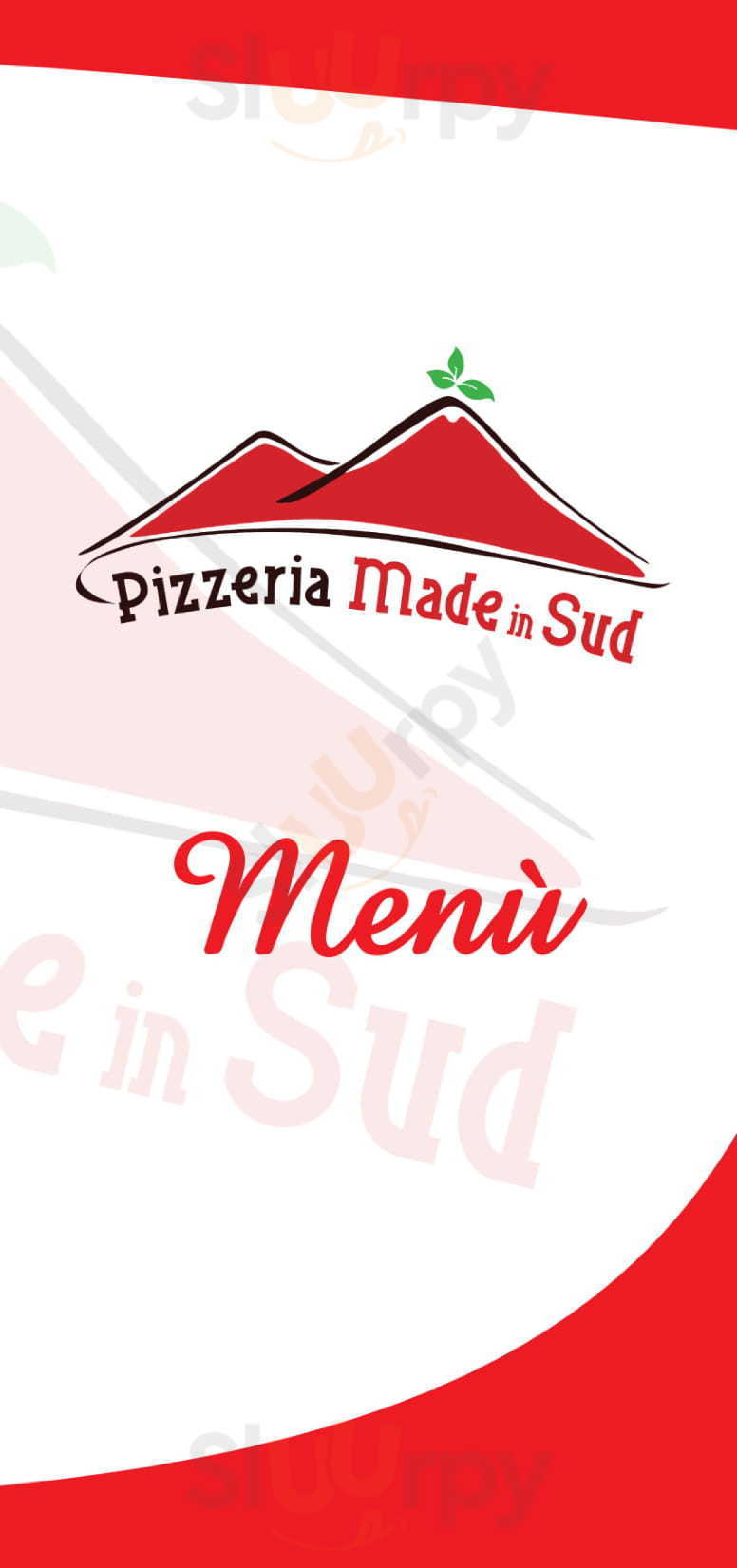 Pizzeria Made in Sud Barga menù 1 pagina