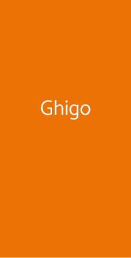 Ghigo, Camaiore