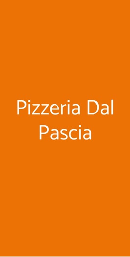 Pizzeria Dal Pascia, Viareggio
