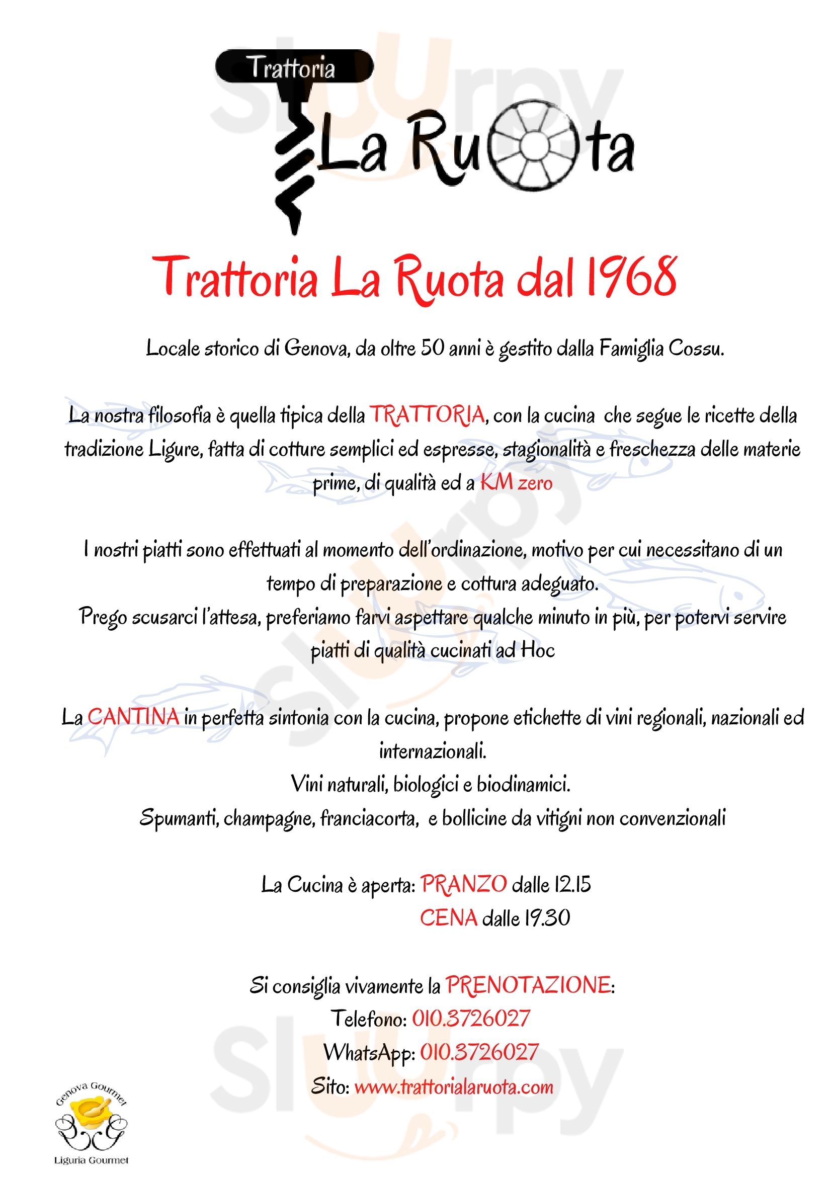 Trattoria La Ruota, Genova