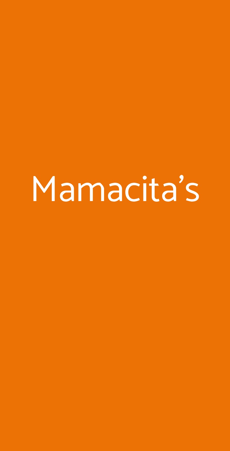 Mamacita's, Genova