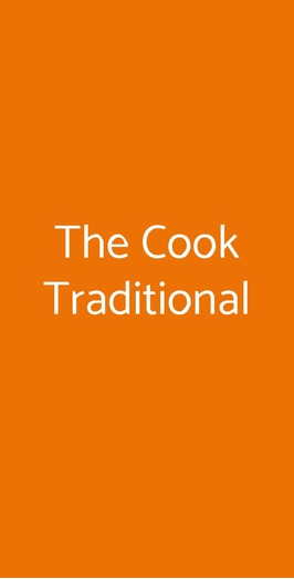 The Cook Traditional, Genova