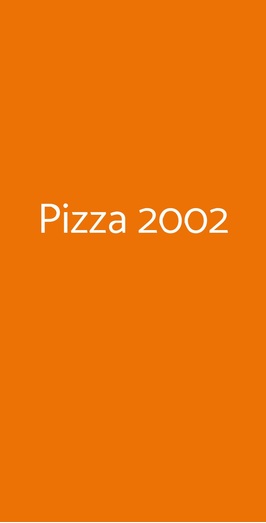 Pizza 2002, Genova