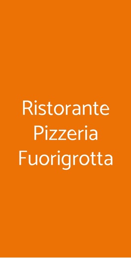 Ristorante Pizzeria Fuorigrotta, Genova