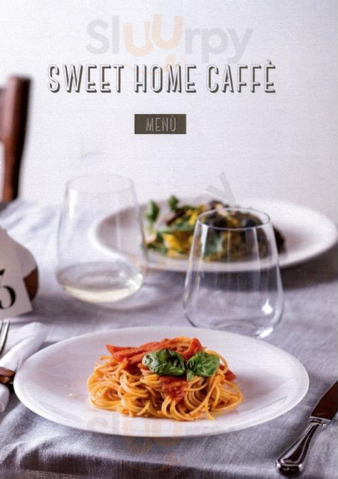 Sweet Home Caffè Genova menù 1 pagina