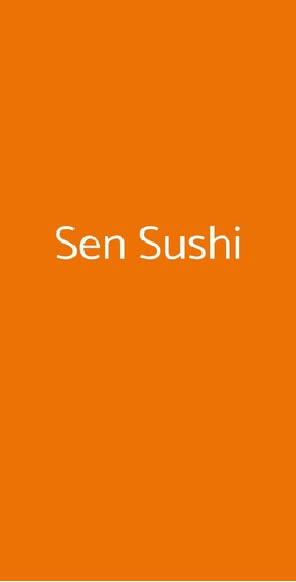 Sen Sushi, Genova