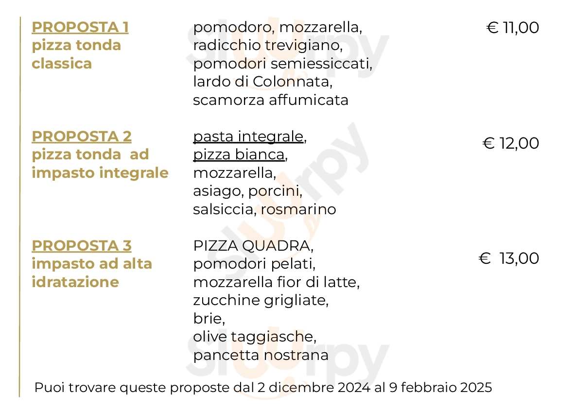 Pizzeria Pomo D'oro Marola, Torri di Quartesolo