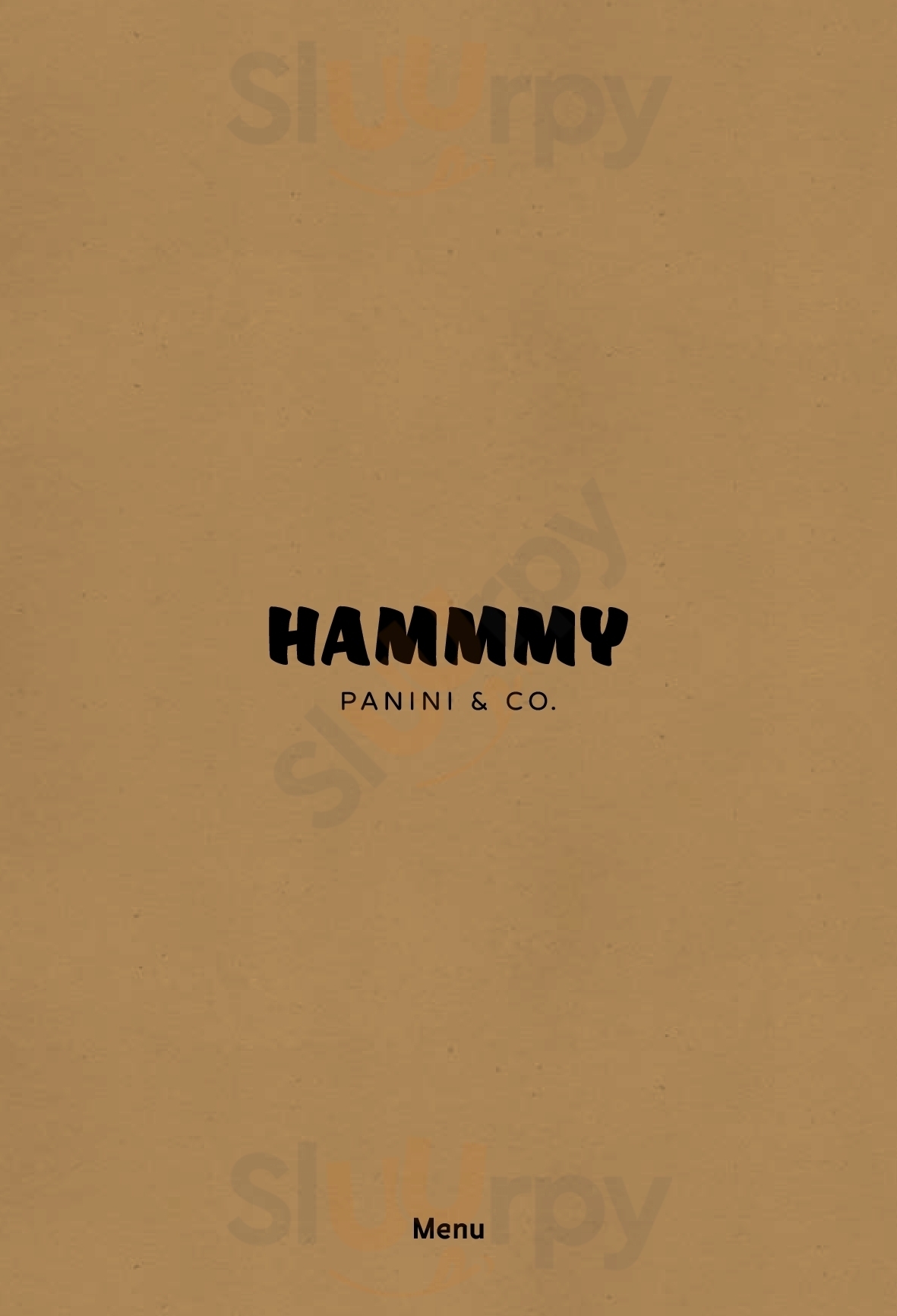 Hammmy Panini & Co. Noci menù 1 pagina
