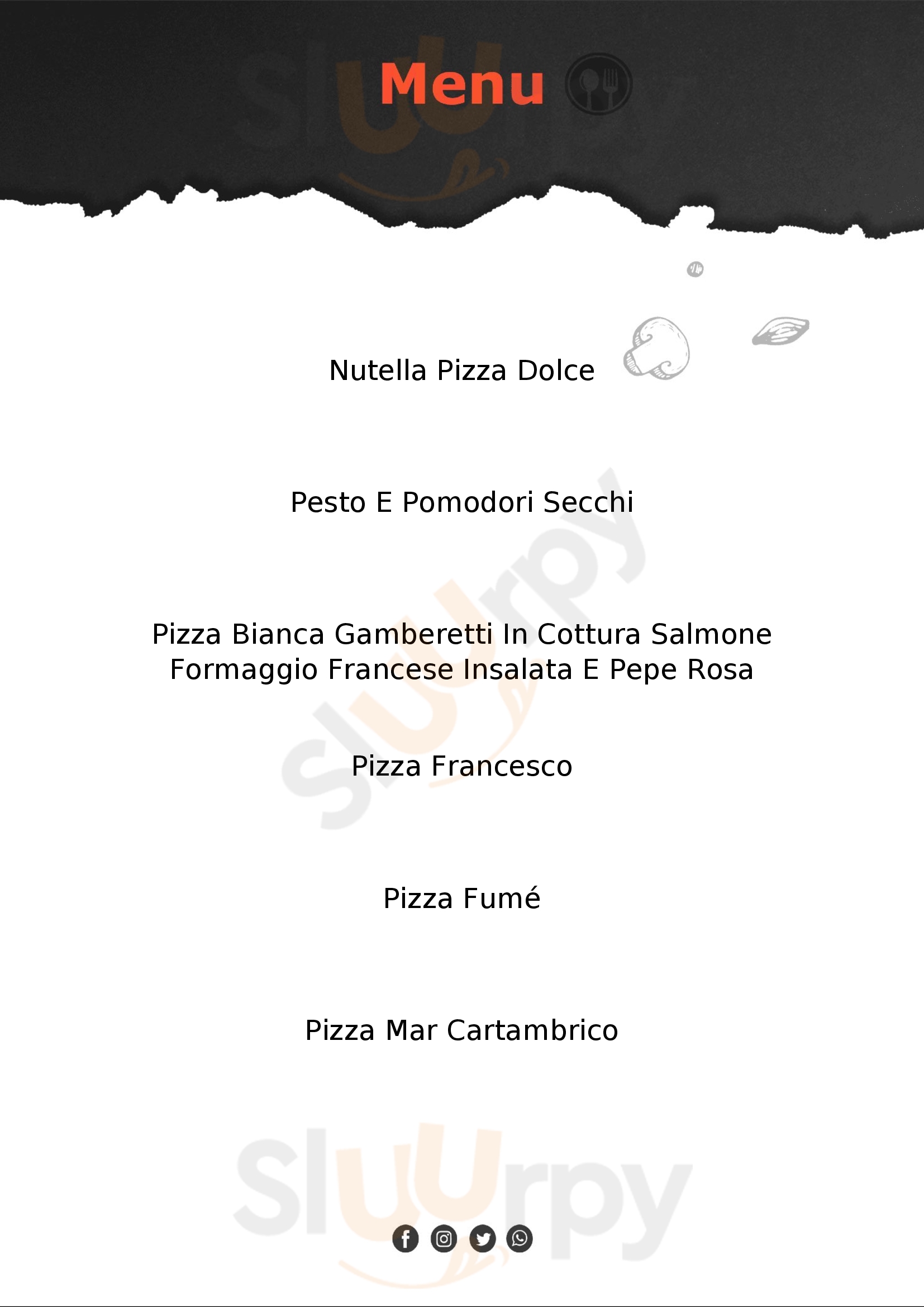 Pizzeria Macinapepe - Pizza e sapori pugliesi Conversano menù 1 pagina
