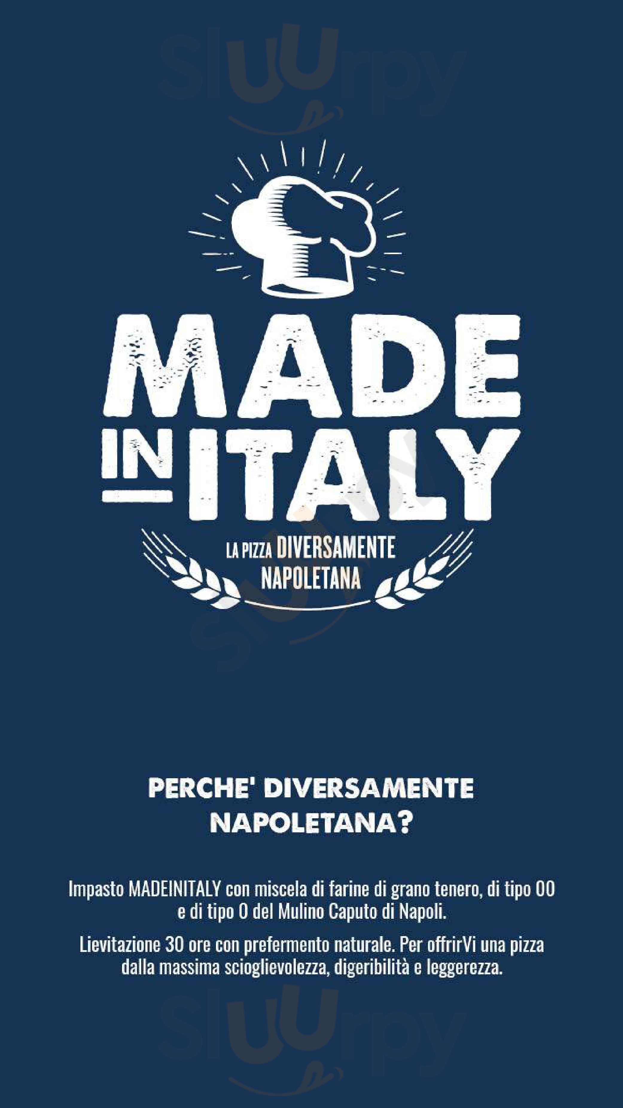 Made in Italy - Profumi & Sapori d'Italia Cassano Magnago menù 1 pagina