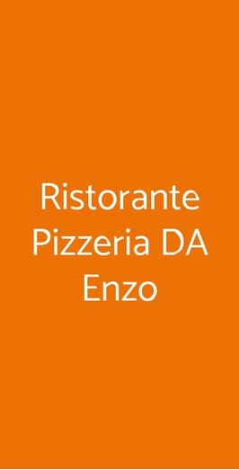 Ristorante Pizzeria Da Enzo, Varese