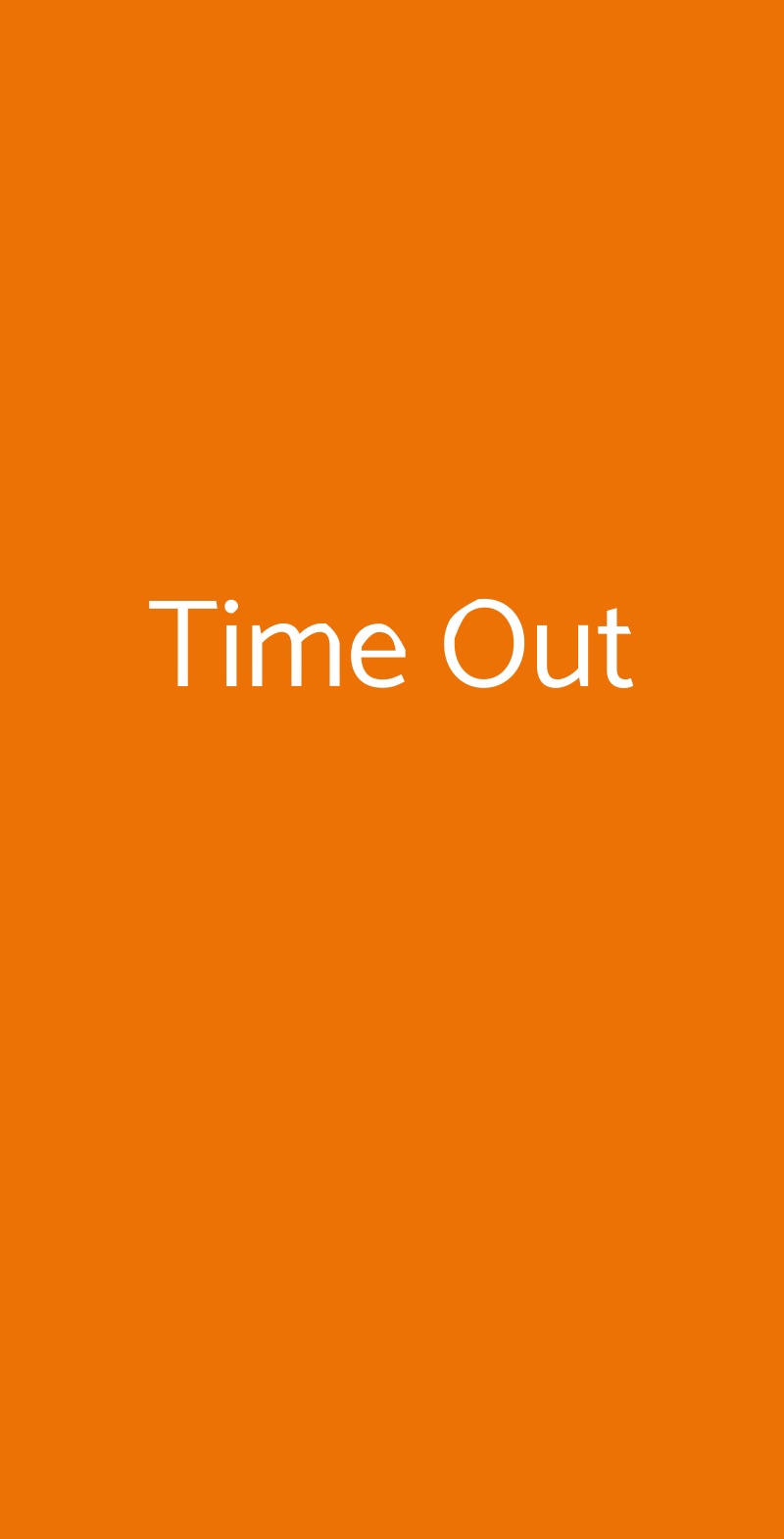 Time Out Varese menù 1 pagina