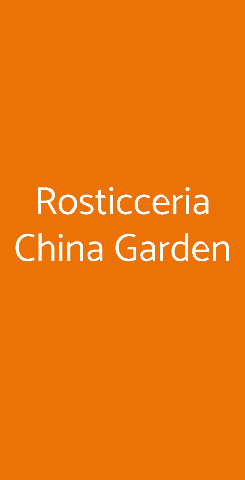 Rosticceria China Garden, Busto Arsizio