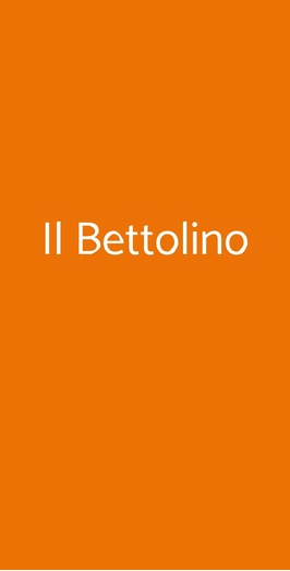 Il Bettolino, Gerenzano