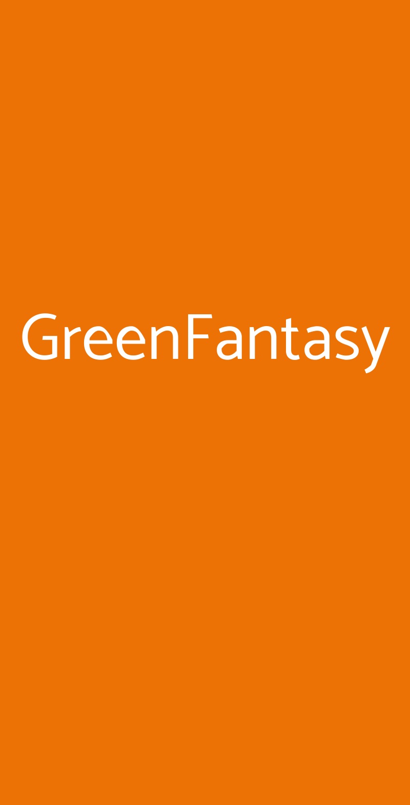 GreenFantasy Tradate menù 1 pagina