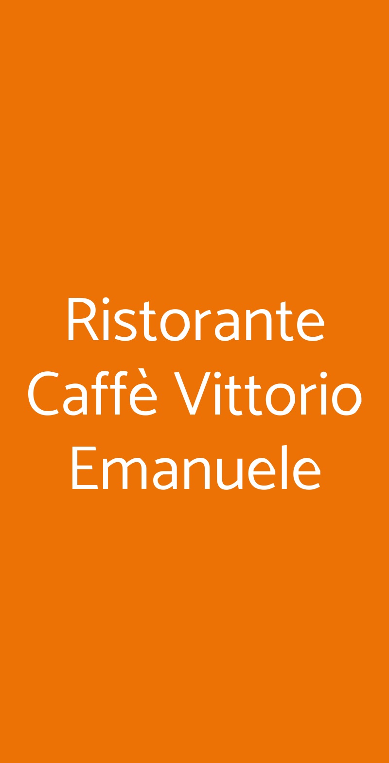 Ristorante Caffè Vittorio Emanuele, Verona