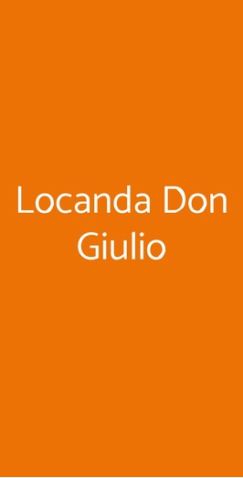 Locanda Don Giulio, Villafranca di Verona
