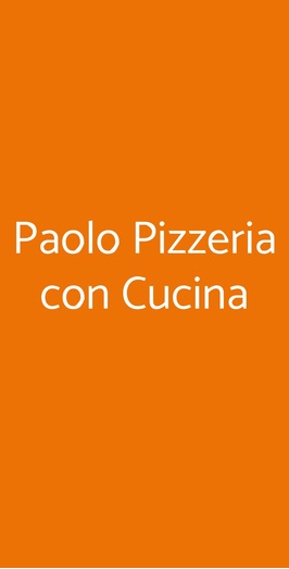 Paolo Pizzeria Con Cucina, Villafranca di Verona