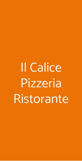 Il Calice Pizzeria Ristorante, Verona