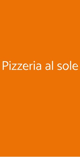 Pizzeria Al Sole, Peschiera del Garda