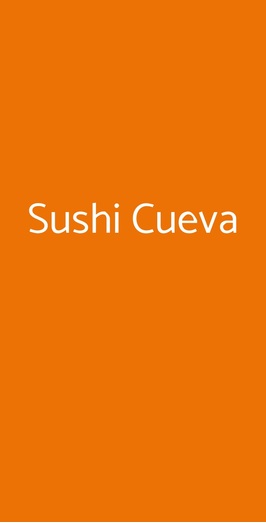 Sushi Cueva, San Giovanni Lupatoto