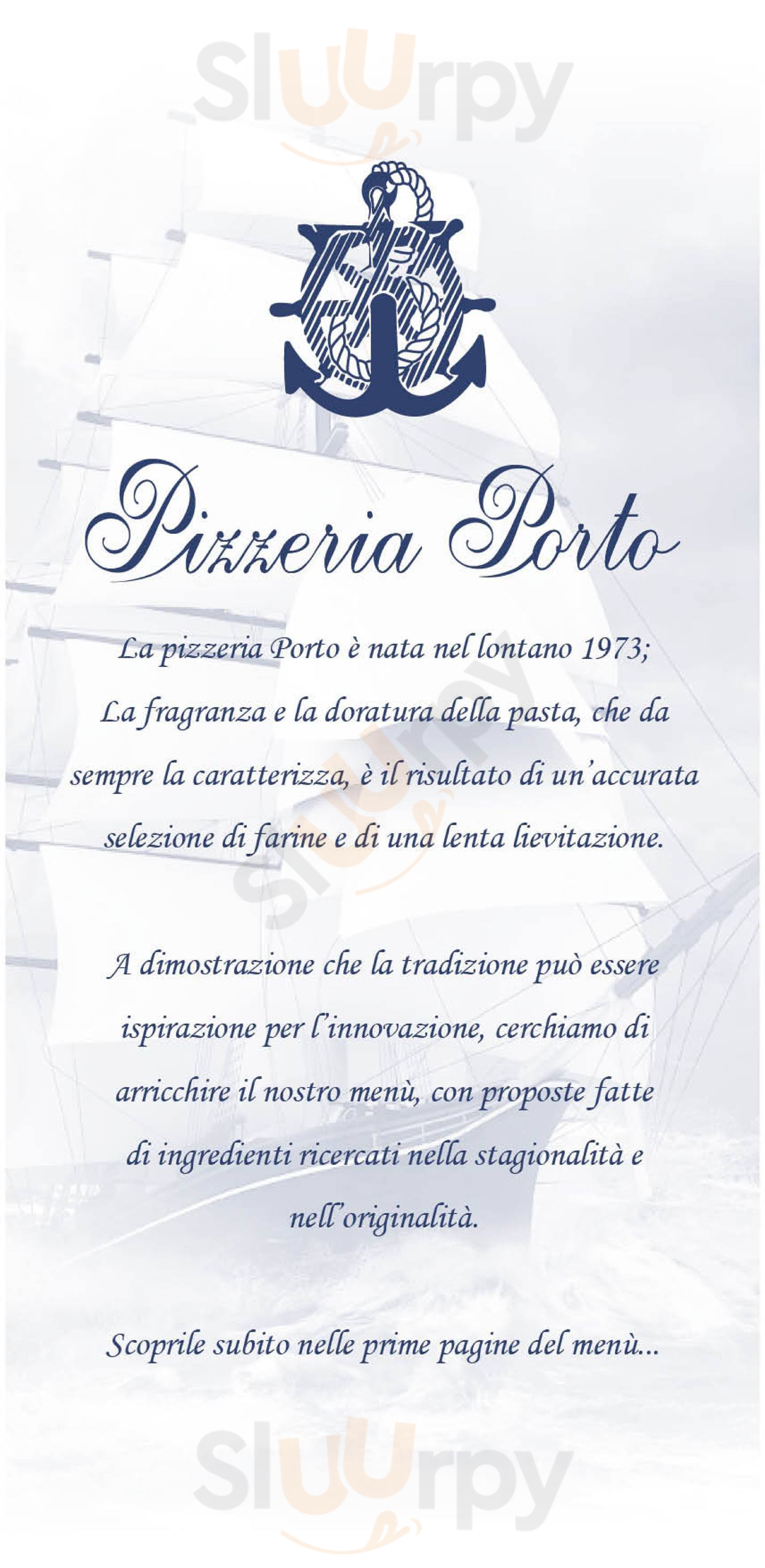 Pizzeria Porto San Giovanni Lupatoto menù 1 pagina