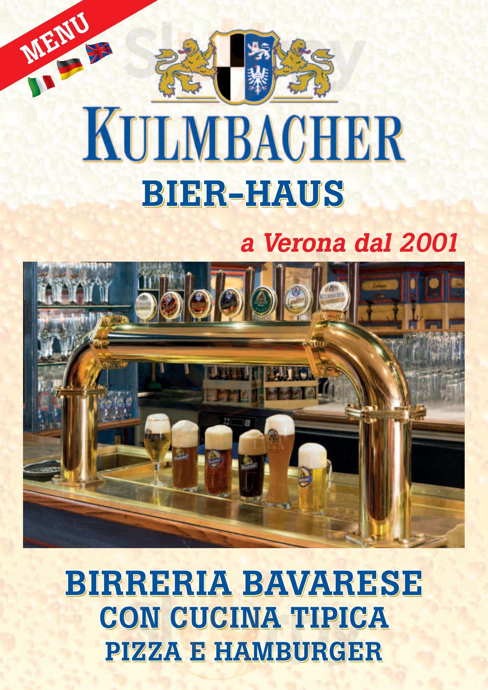 Kulmbacher Bier Haus Verona menù 1 pagina