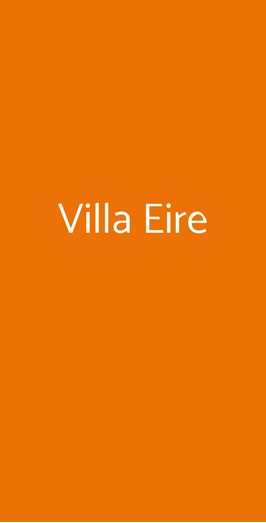 Villa Eire, Sona