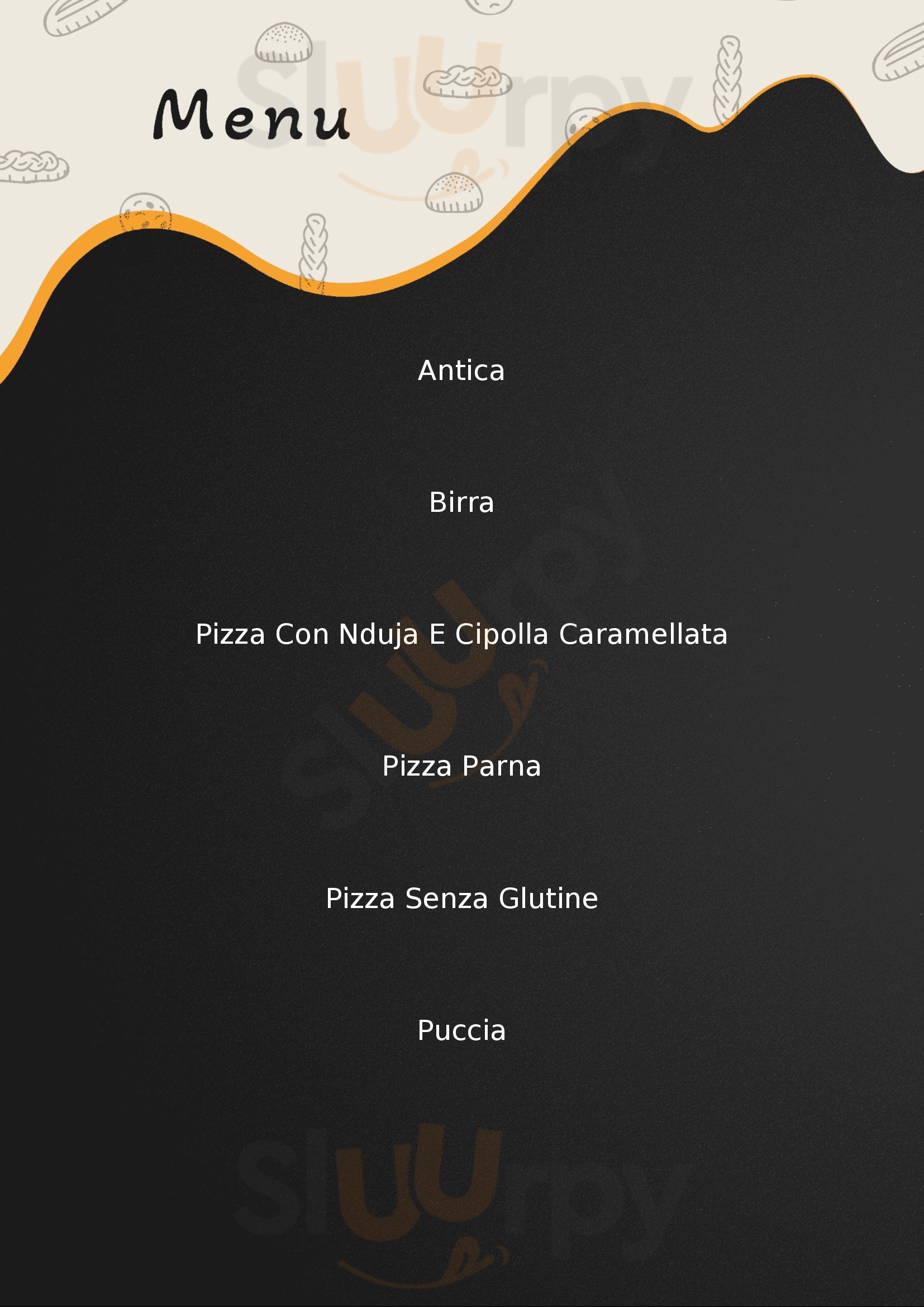 Pizzeria the Dorian Gray Isola della Scala menù 1 pagina