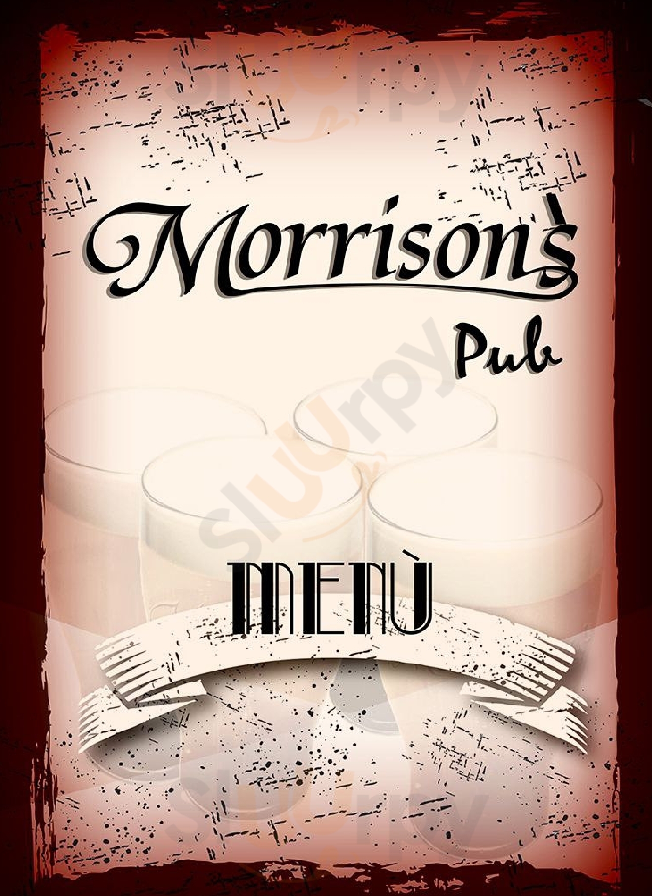 Morrison's Pub Cosenza menù 1 pagina