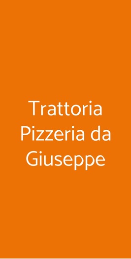 Trattoria Pizzeria Da Giuseppe, Bardolino
