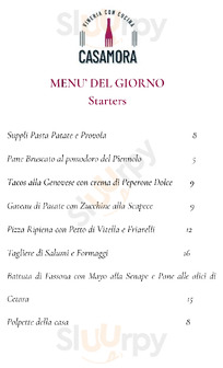 Casamora | Vineria Con Cucina
