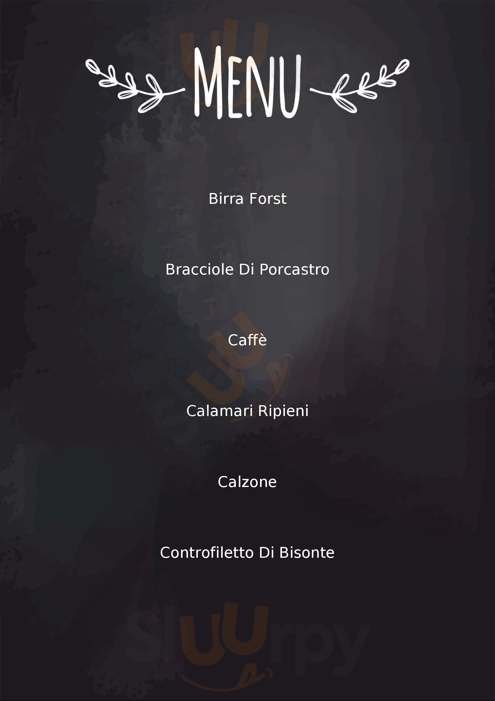 Ristorante Alla Corte Dolce' menù 1 pagina