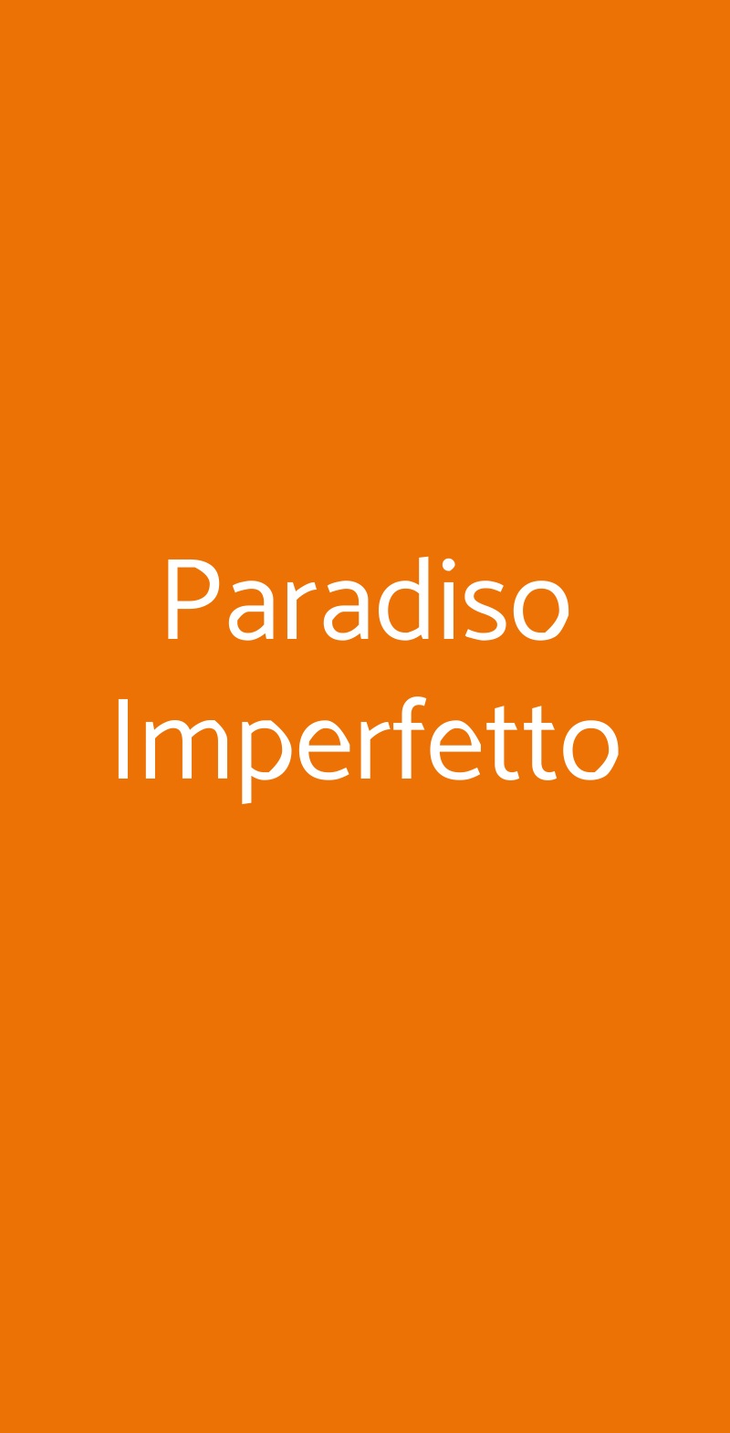 Paradiso Imperfetto San Zeno di Montagna menù 1 pagina