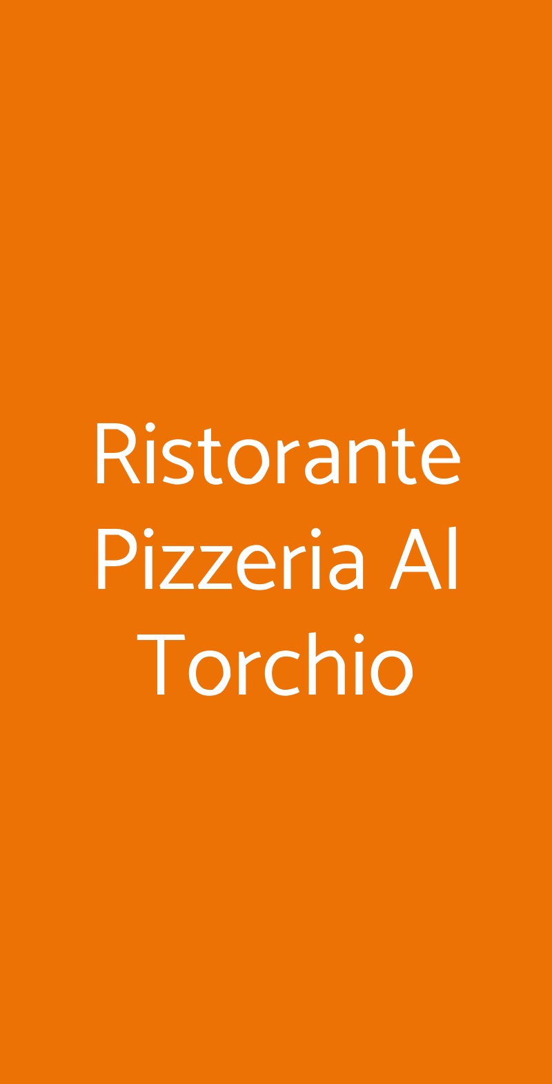 Ristorante Pizzeria Al Torchio Lazise menù 1 pagina
