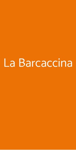 La Barcaccina, Rosignano Marittimo